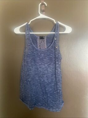 Women’s Navy Blue Knit Tank Top